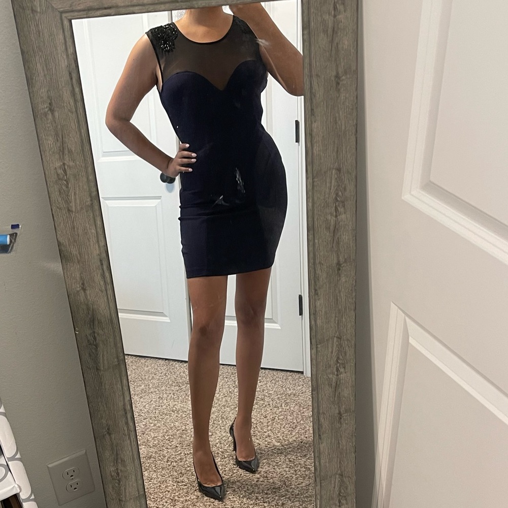 Navy dress